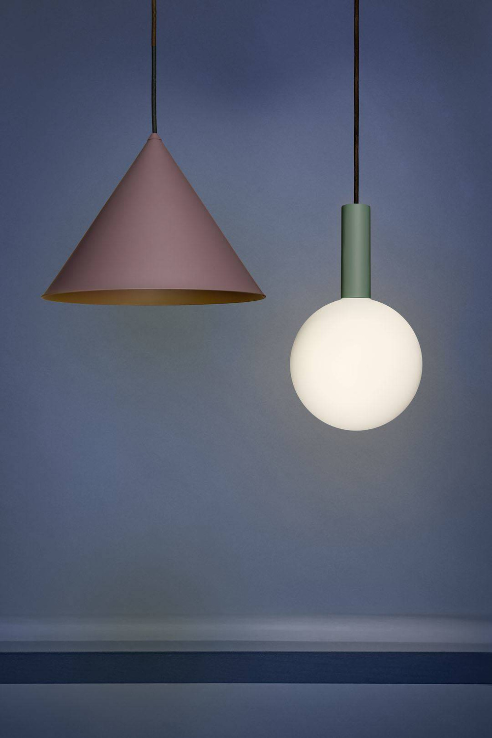 LOFTLIGHT :: Pendant lamp Konko Light pink 60 cm