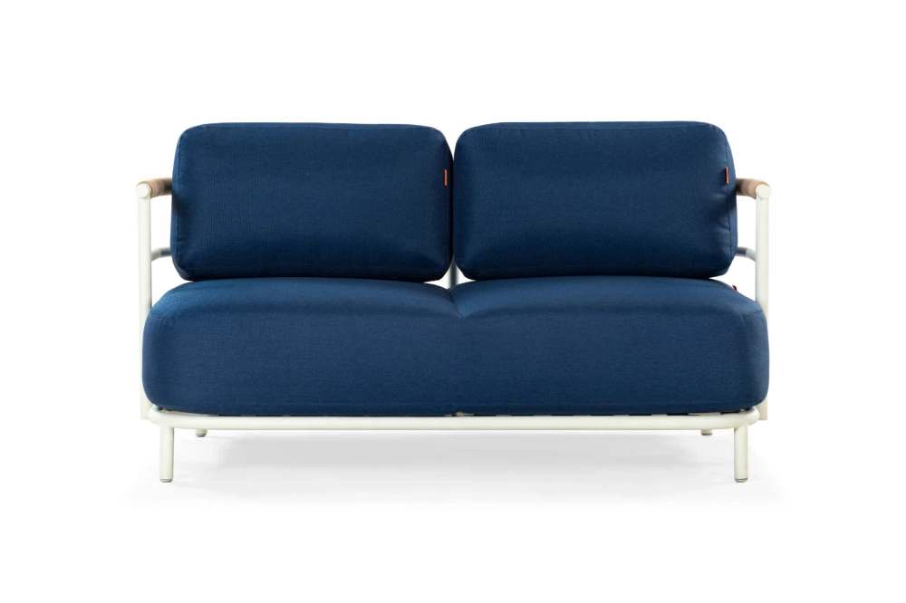 Kunesti :: Reach the stars 2-seater garden sofa, navy blue, width 151 cm