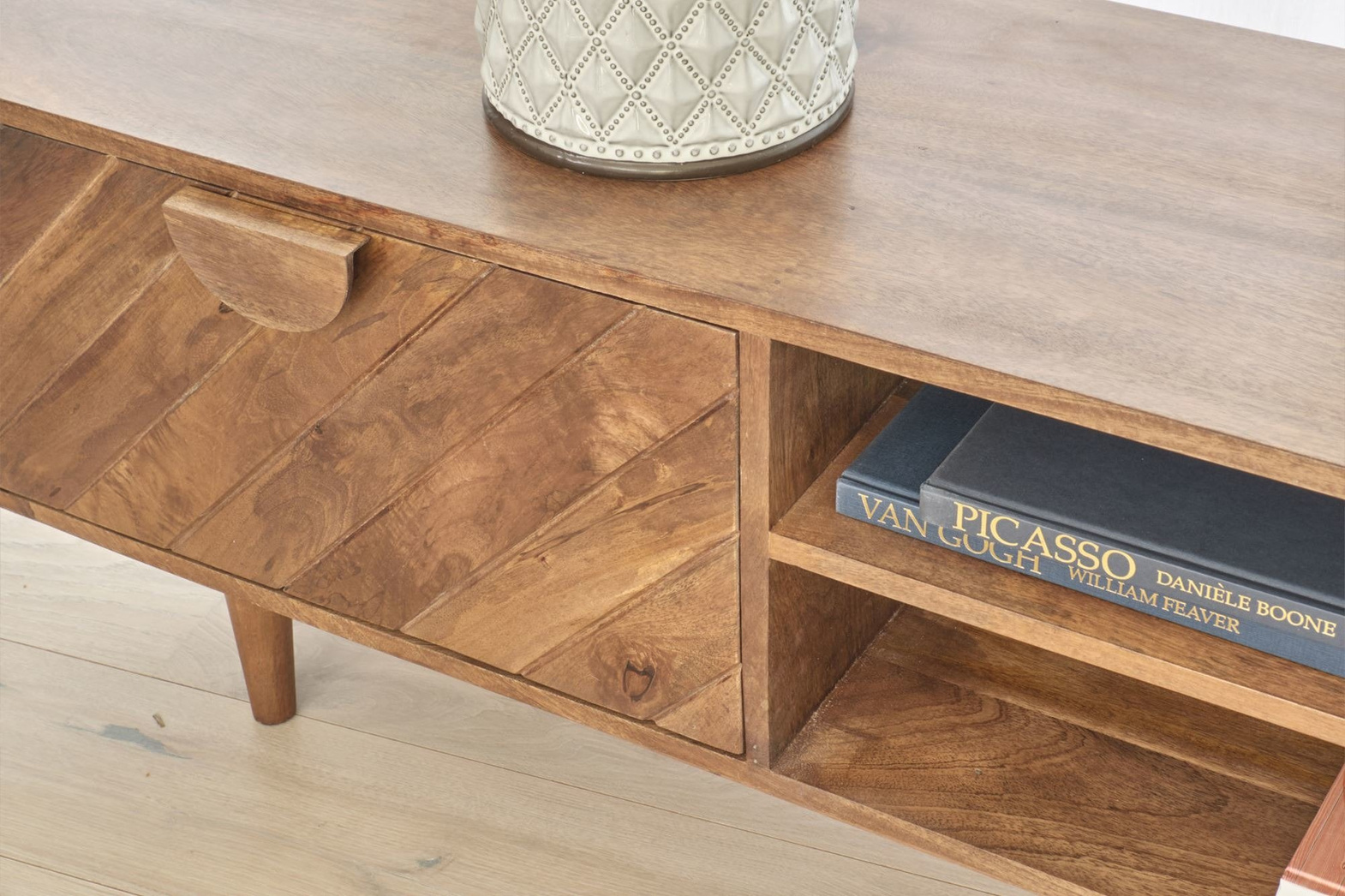 TABLE4U :: Wooden RTV cabinet Irena 180x40x45
