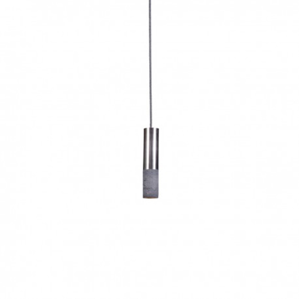 LOFTLIGHT :: Hanging lamp Kalla Inox grey H: 23 cm