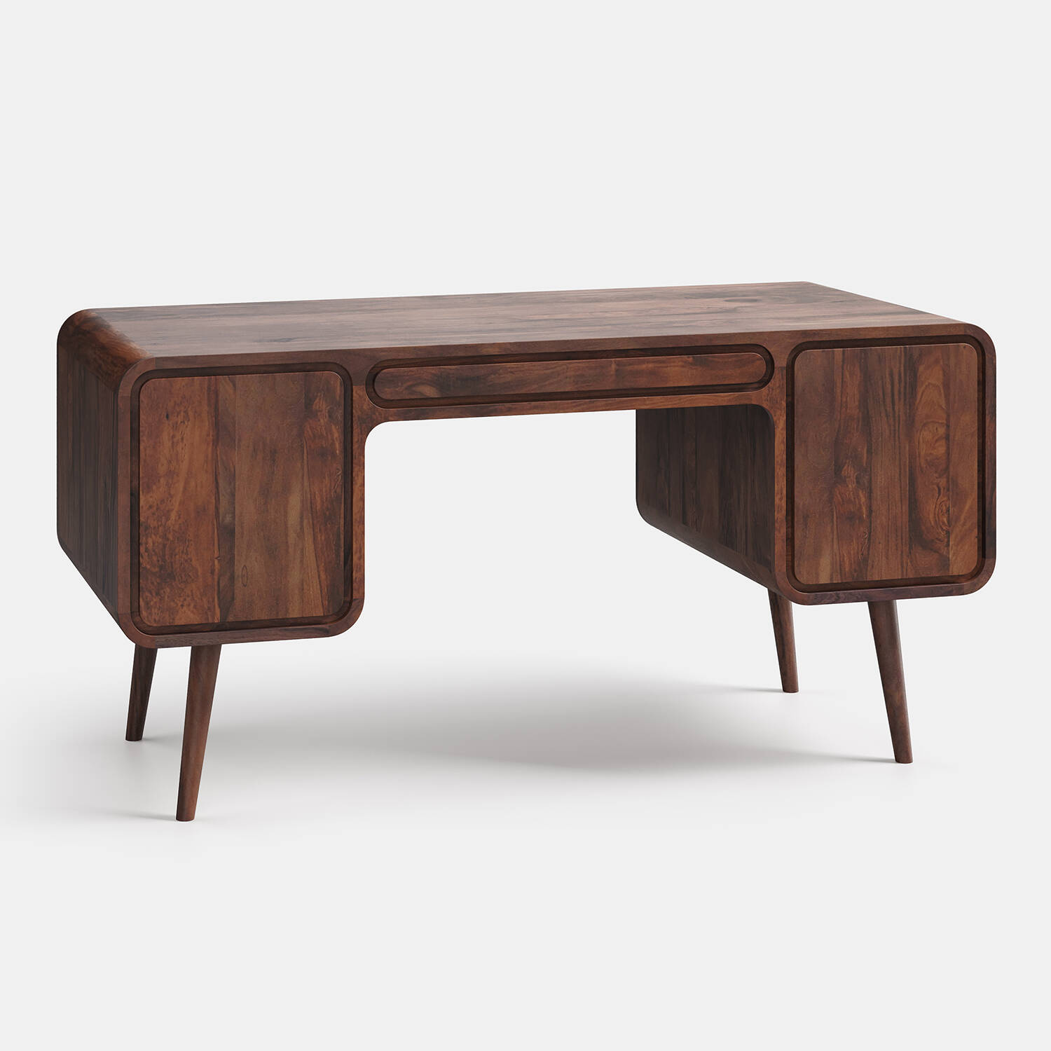 TABLE4U :: Julian wooden desk, width 150 cm, chocolate color