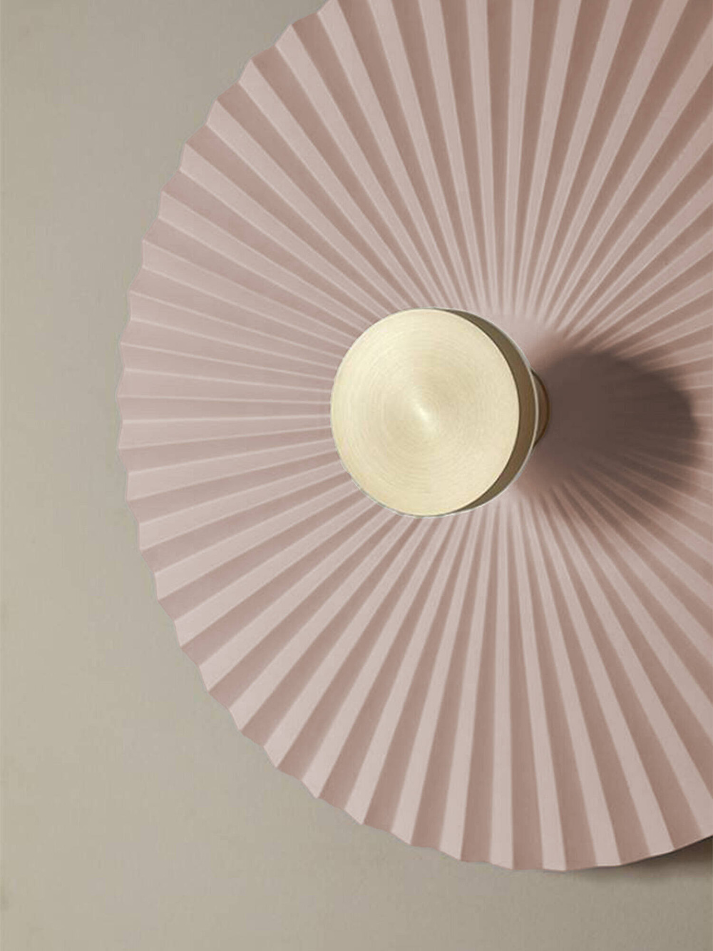 Aromas :: Lampa ścienna / kinkiet Osion śr. 50 cm taupe