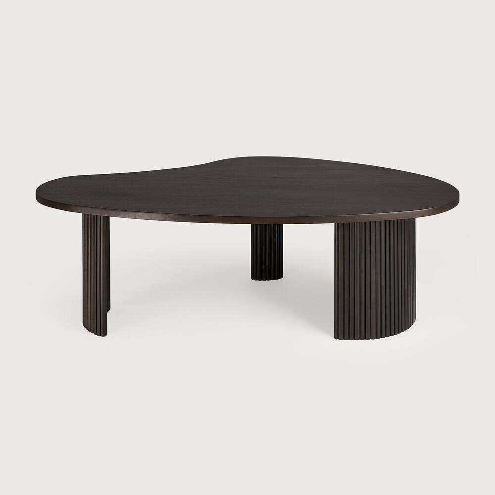 Ethnicraft :: Boomerang mahogany coffee table, width 90 cm