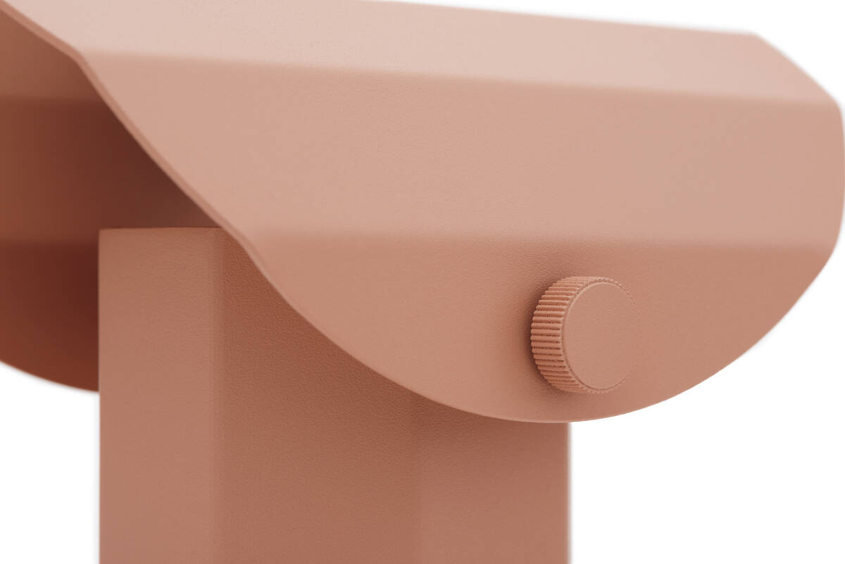 Kaspa :: Apolin Tischleuchte, Höhe 18 cm, rosa