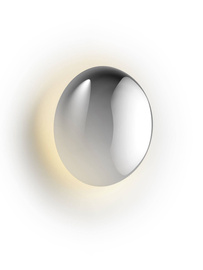 Marset :: Wandlampe aus Metall Babila Durchmesser 18 cm silber