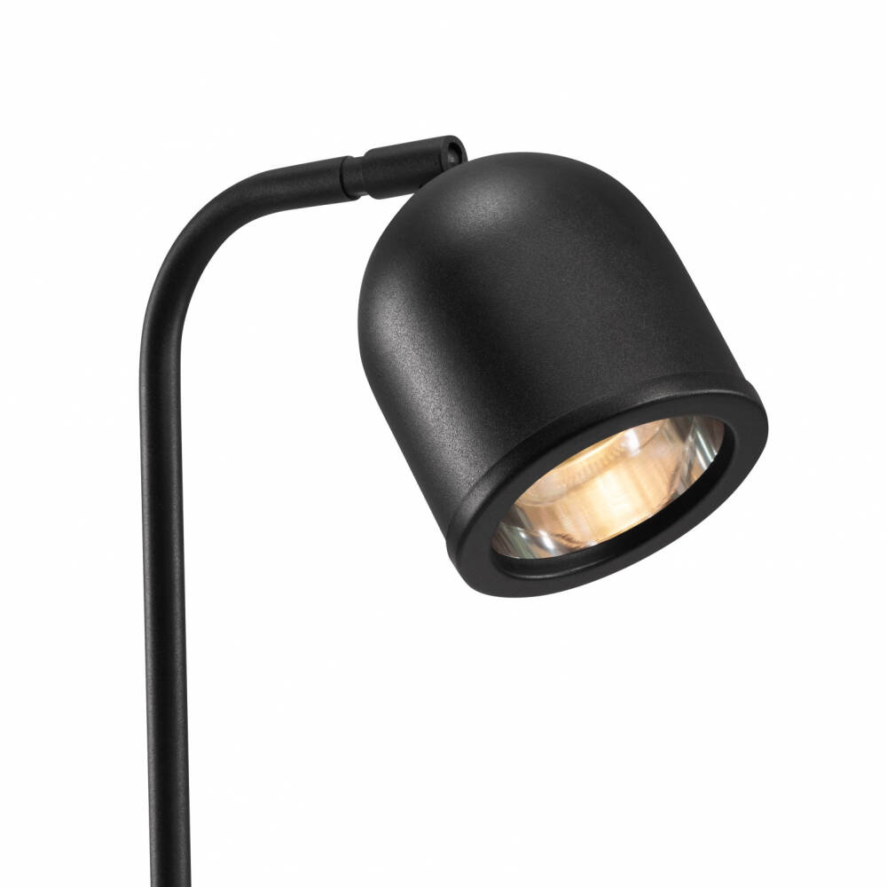 Kaspa :: Botanica Wood Table Lamp Black