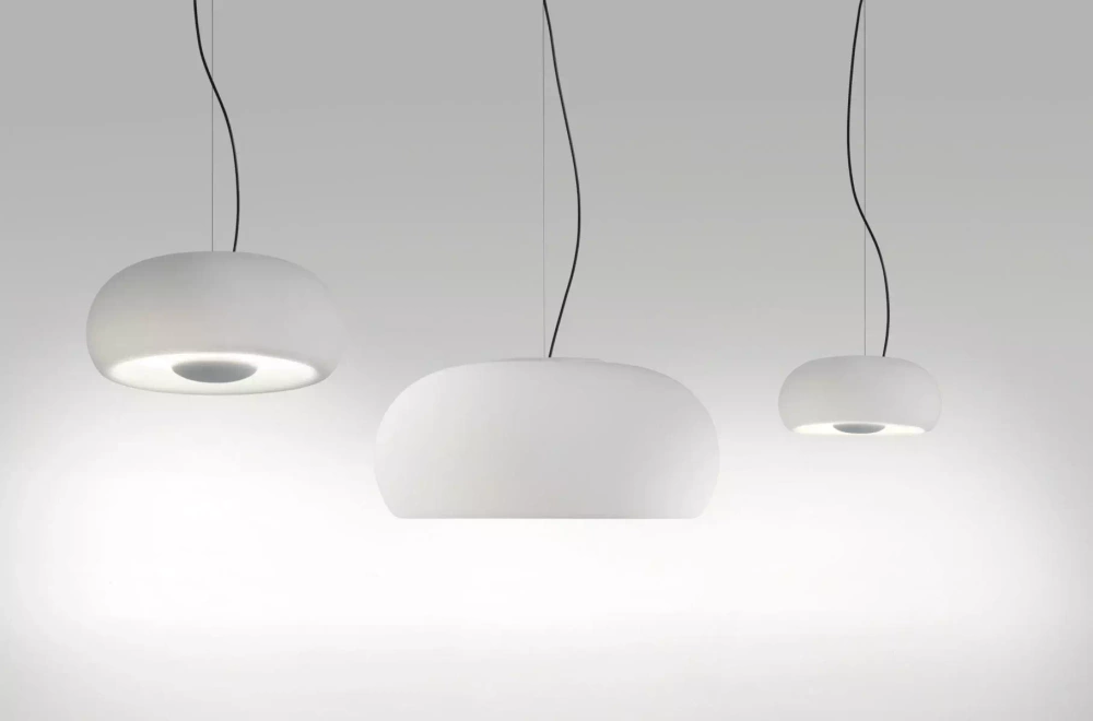 Marset :: Vetra white hanging lamp, diameter 43 cm