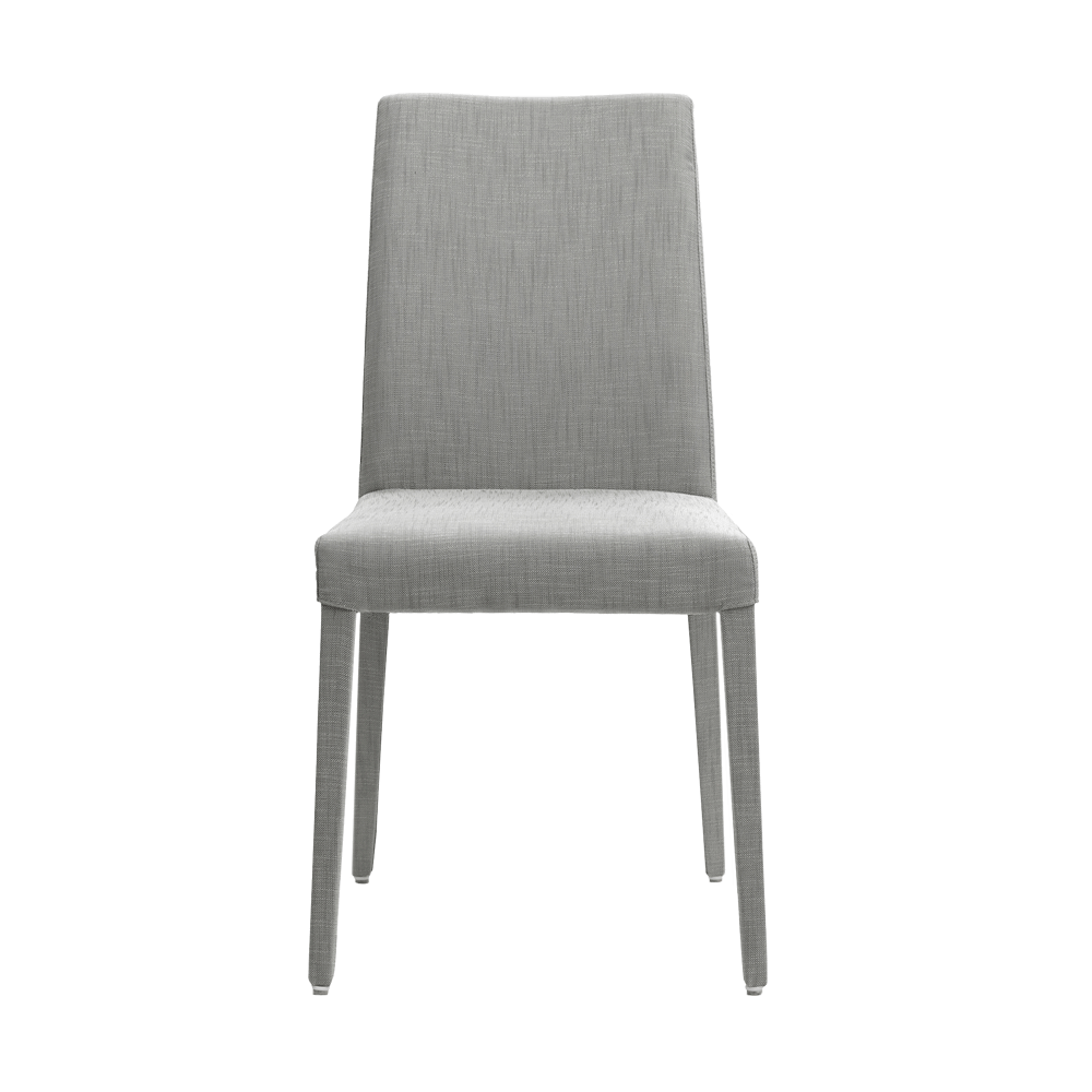 Mobitec :: Upholstered chair Slim C07 gray, width 49 cm