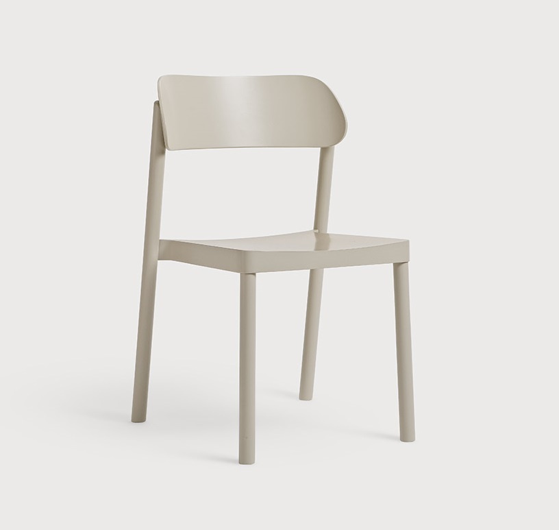 Paged :: Nimm upholstered chair, gray, width 51 cm