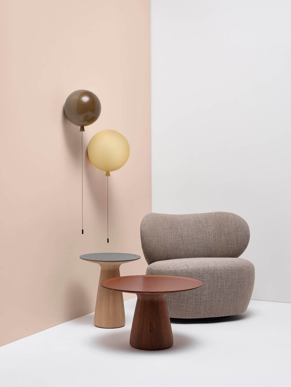 Brokis :: Wandlampe aus Metall Memory multi gelöscht