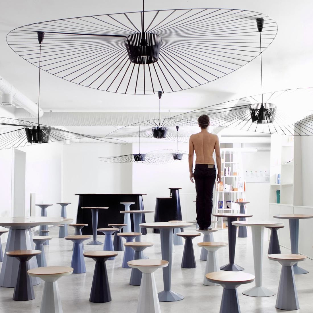 Petite Friture :: Hanging Lamp Vertigo black dia. 200 cm