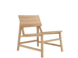 Ethnicraft :: Fotel N2 drewniany szer. 58 cm