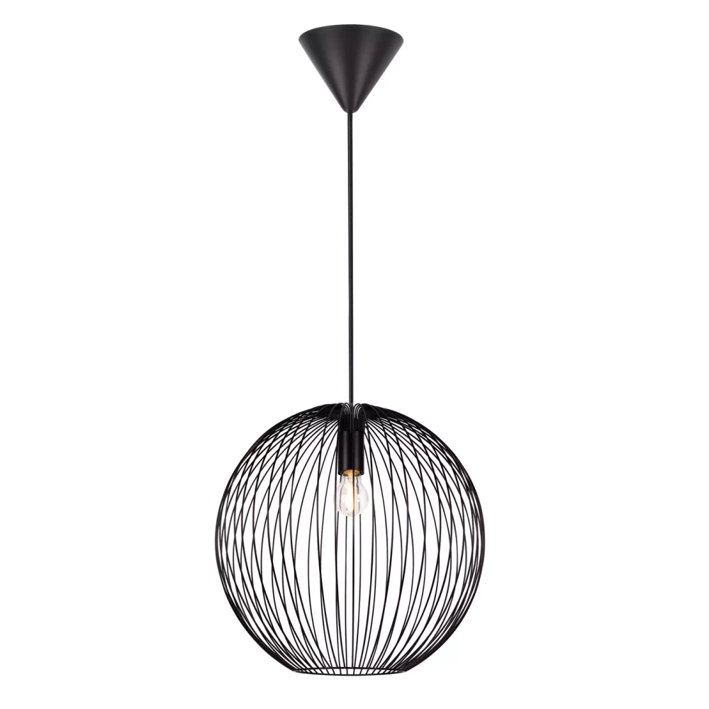 Nordlux :: Hanging lamp Beroni black dia. 35 cm