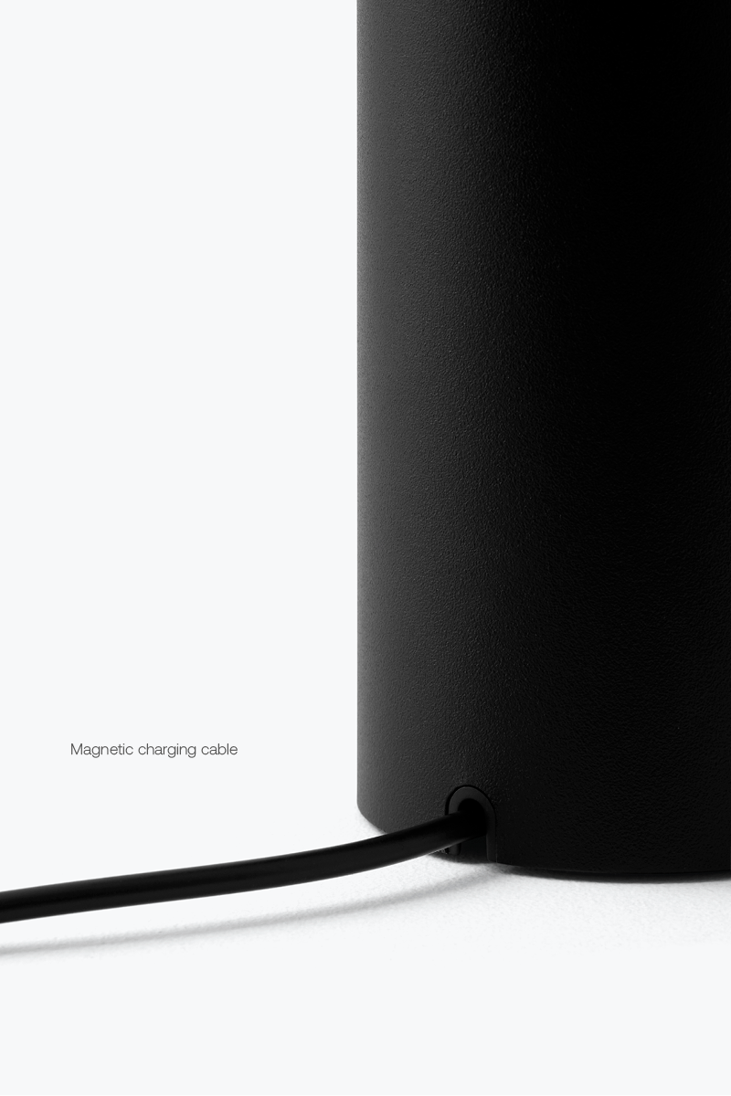 New Works :: Black Tense table lamp, height 43 cm