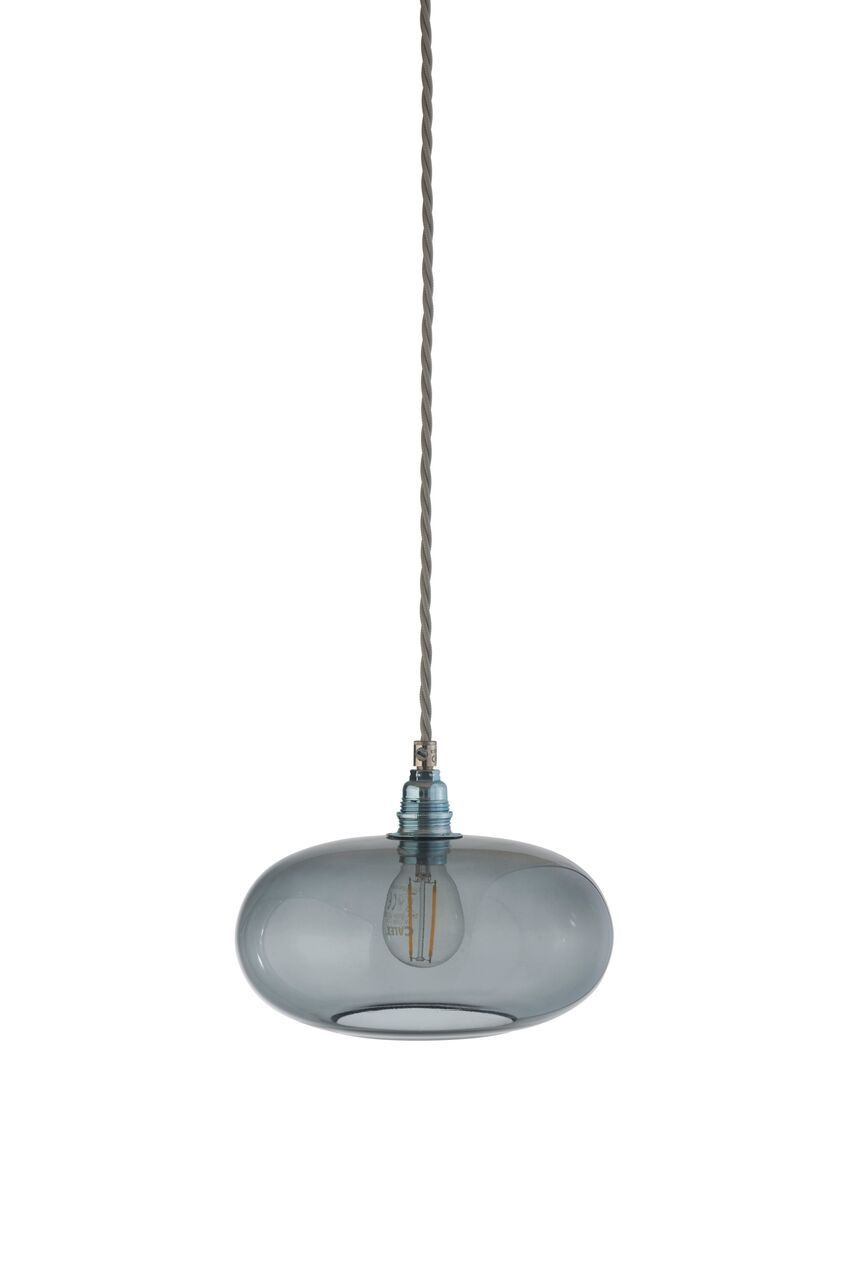EBB & FLOW :: Lampa wisząca Horizon przydymiona szara śr. 21 cm