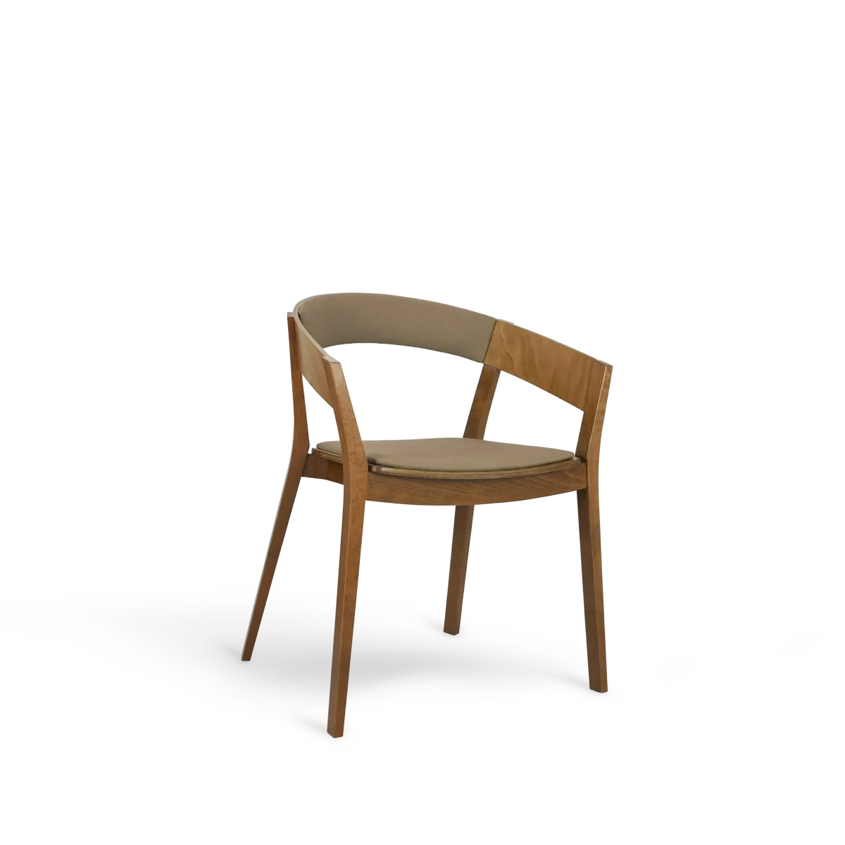 Paged :: Archer B-4801 chair, width 61 cm, oak, with armrests