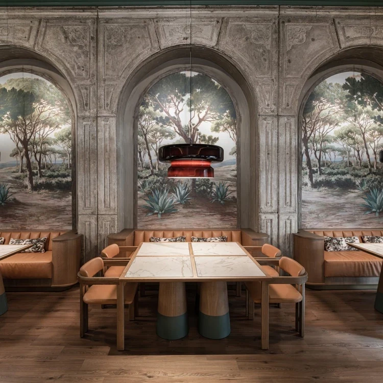 Marset :: Bohemia hanging lamp, diameter 84 cm, amber