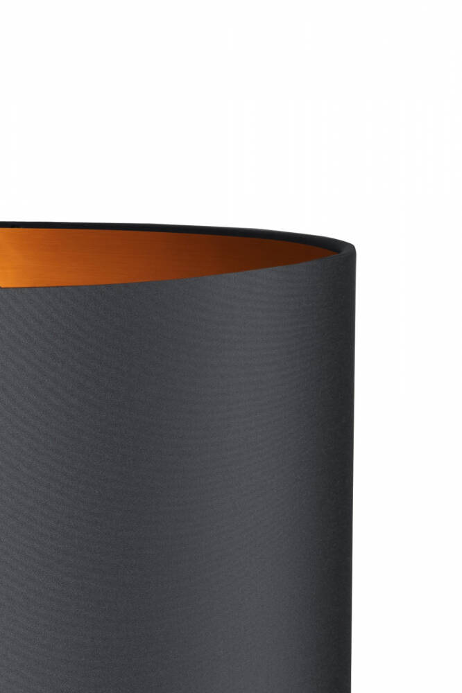 Kaspa :: Salvador Black table lamp, graphite and black, height 55 cm