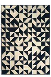 Carpet Decor :: Luz black and white outdoor carpet, easy to clean