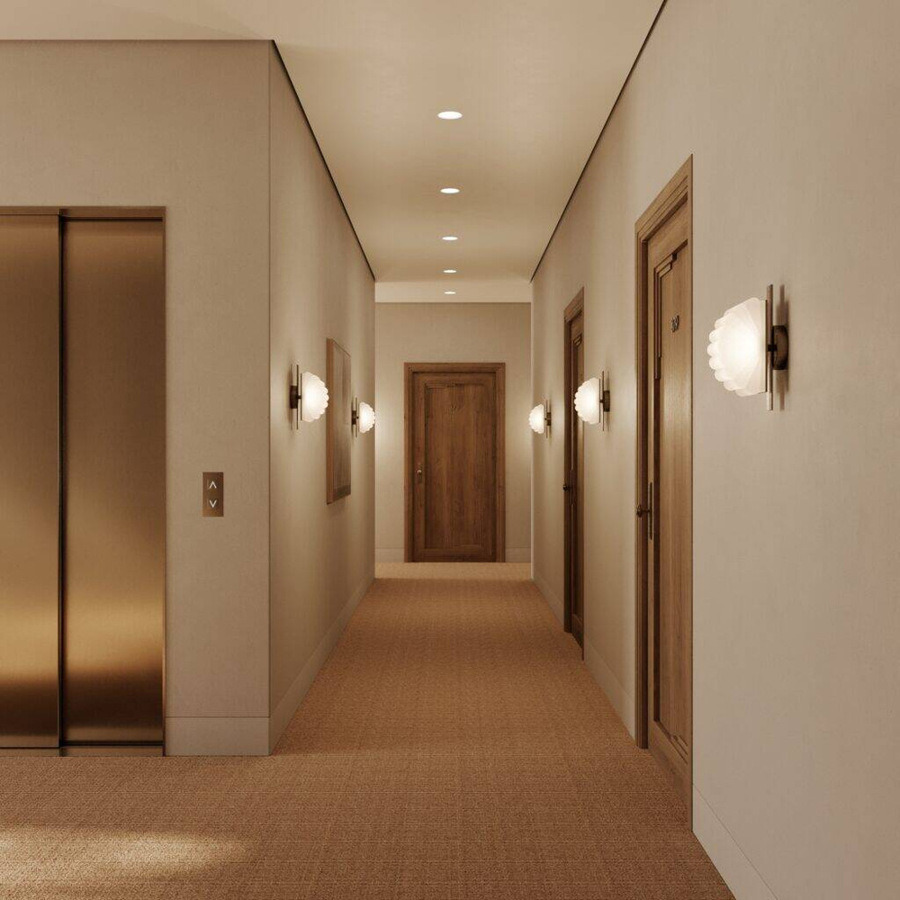 Aromas :: Gina wall lamp / sconce, height 20 cm, gold