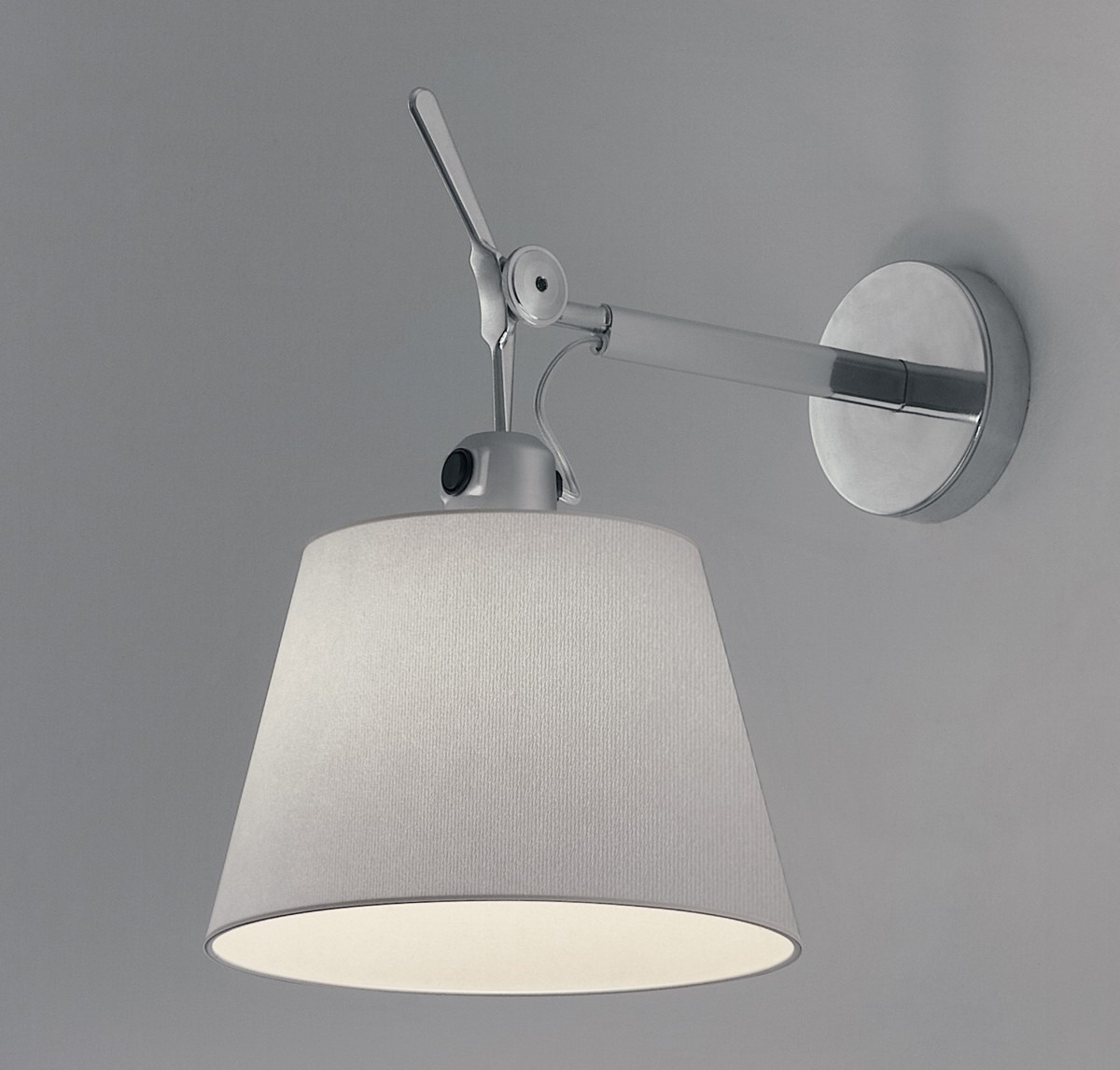 Artemide :: Wall lamp Tolomeo parete diffuser '32 satin