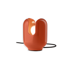Ferroluce :: Batucada orange table lamp, height 20 cm