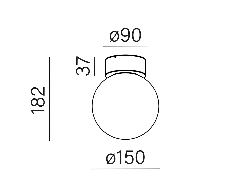 AQForm :: Modern Ball Simple Mini Led wall lamp