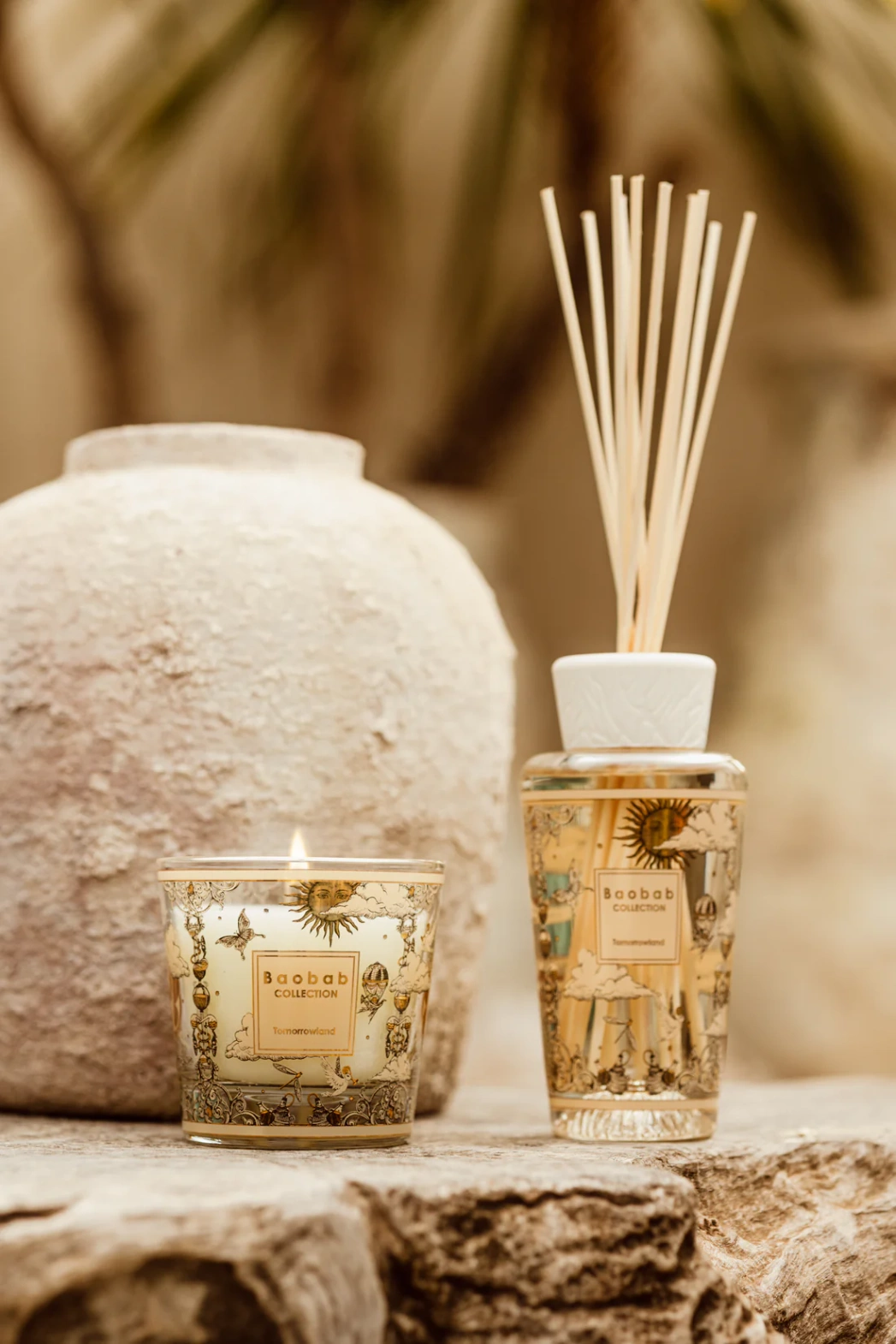 Baobab :: Gift Box Set My First Baobab Tomorrowland 2025 Scented Candle and Diffuser