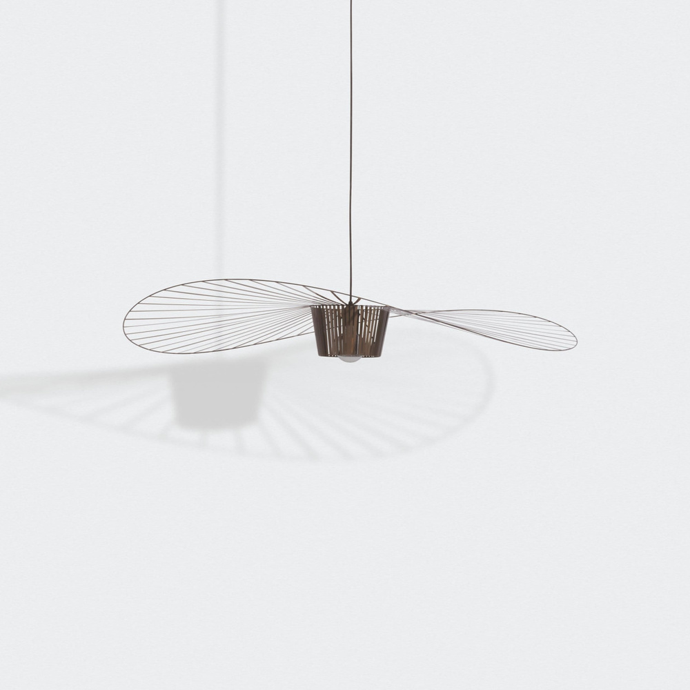Petite Friture :: Lampa wisząca Vertigo Small brązowa śr. 110 cm