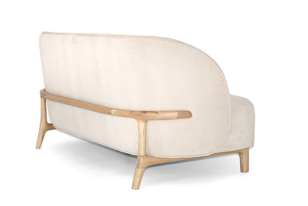 Szyszka Design :: Hoya 2-seater beige upholstered sofa, width 160 cm
