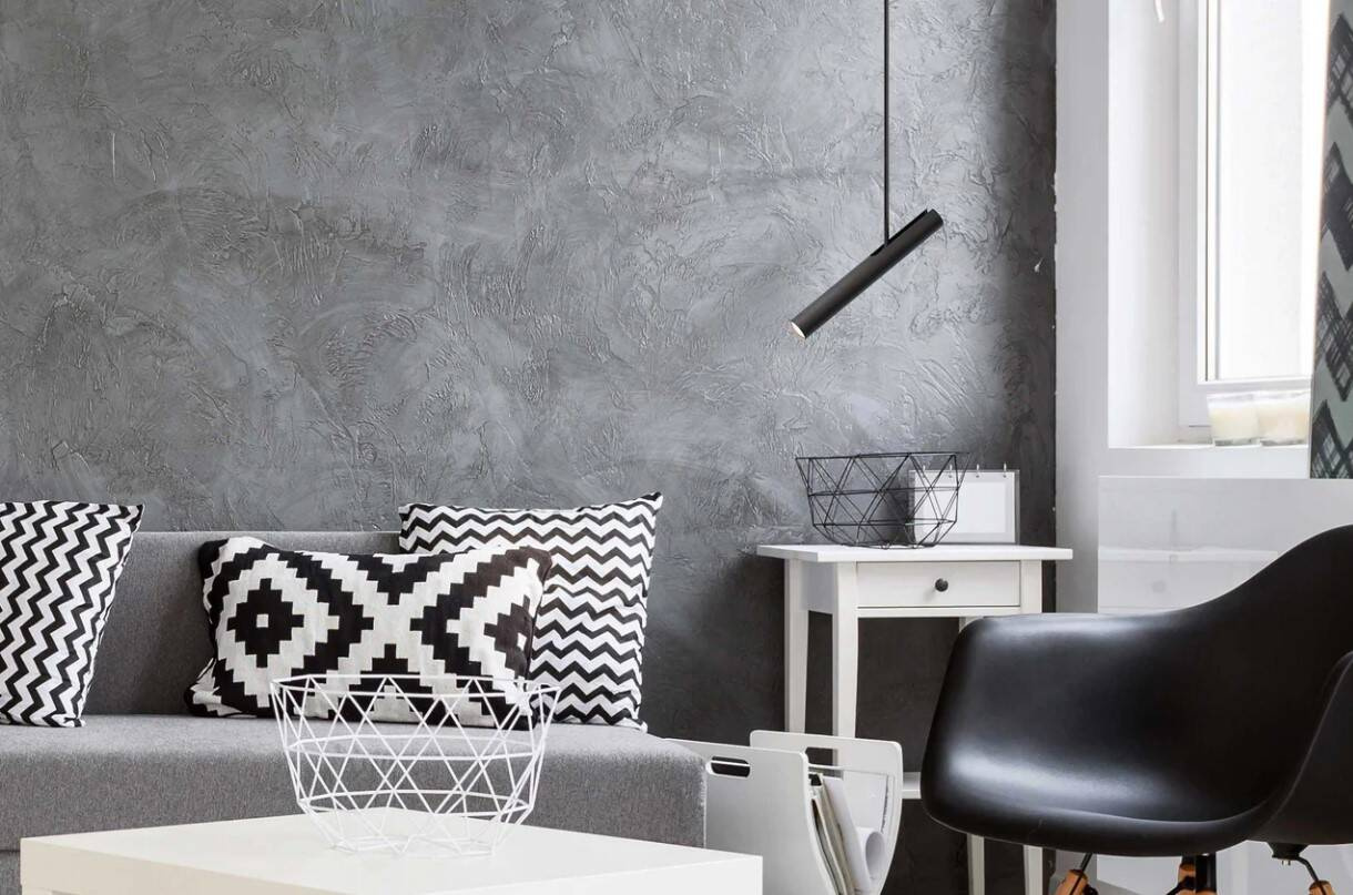 Robin :: Rhoda black pendant lamp, width 25 cm