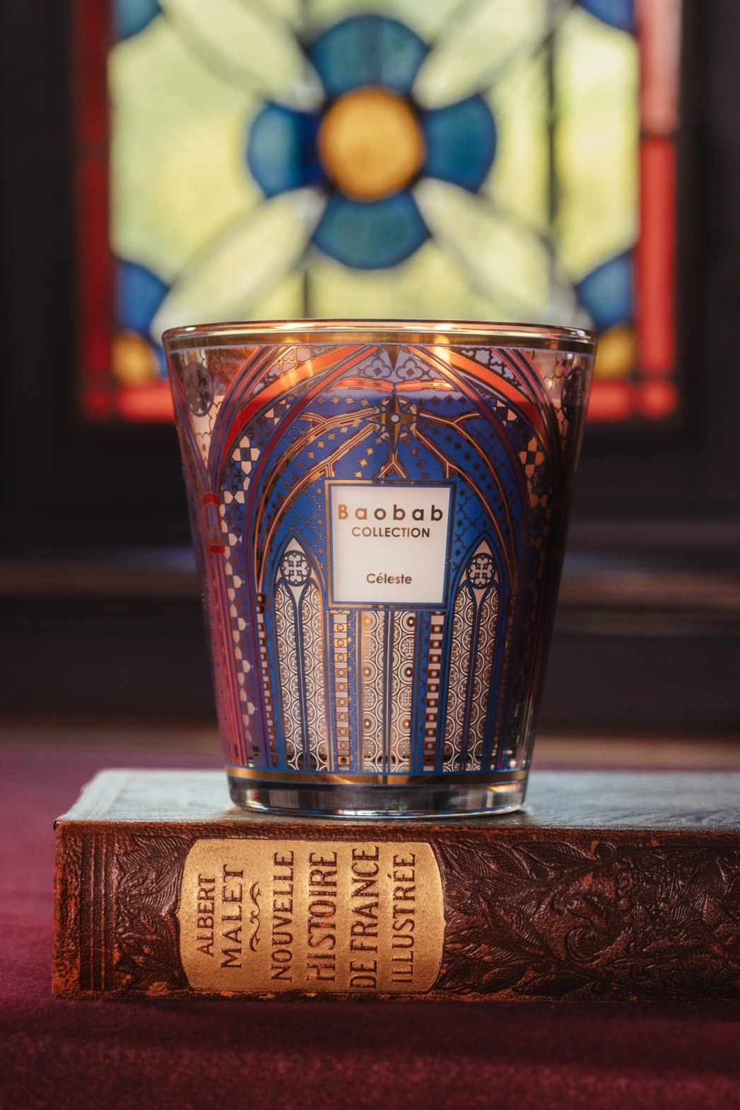 Baobab :: Świeca zapachowa Celeste Kadzidło / Cedr / Bursztyn