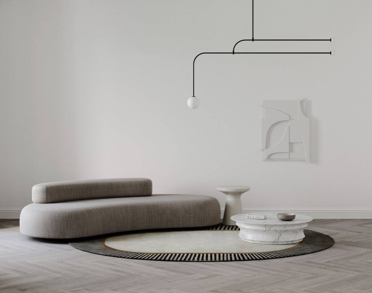 Carpet Decor :: Dywan Amber beżowo-czarno-złoty ręcznie wykonany