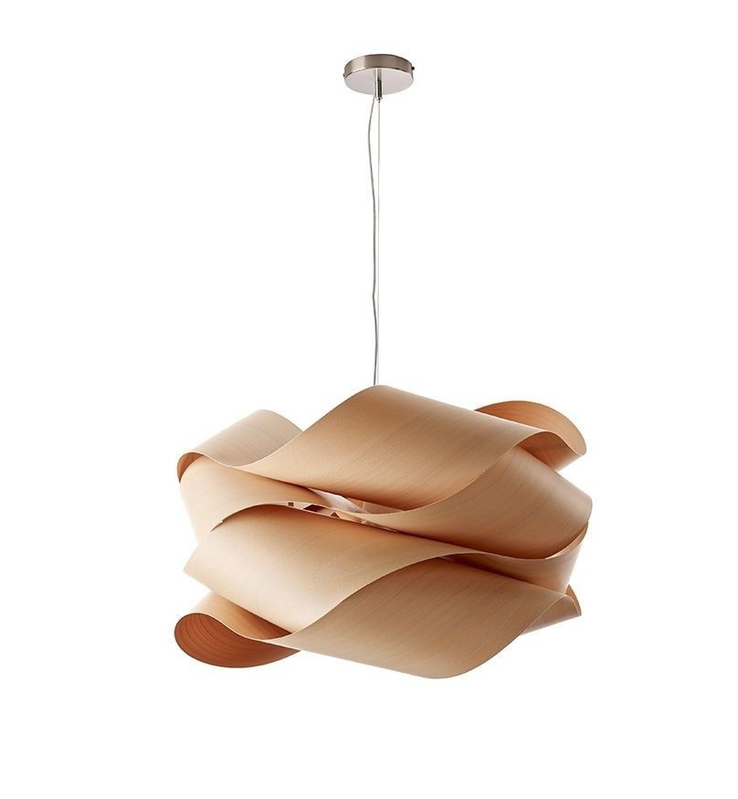 LZF :: Hanging Lamp Link large brown dia. 69 cm