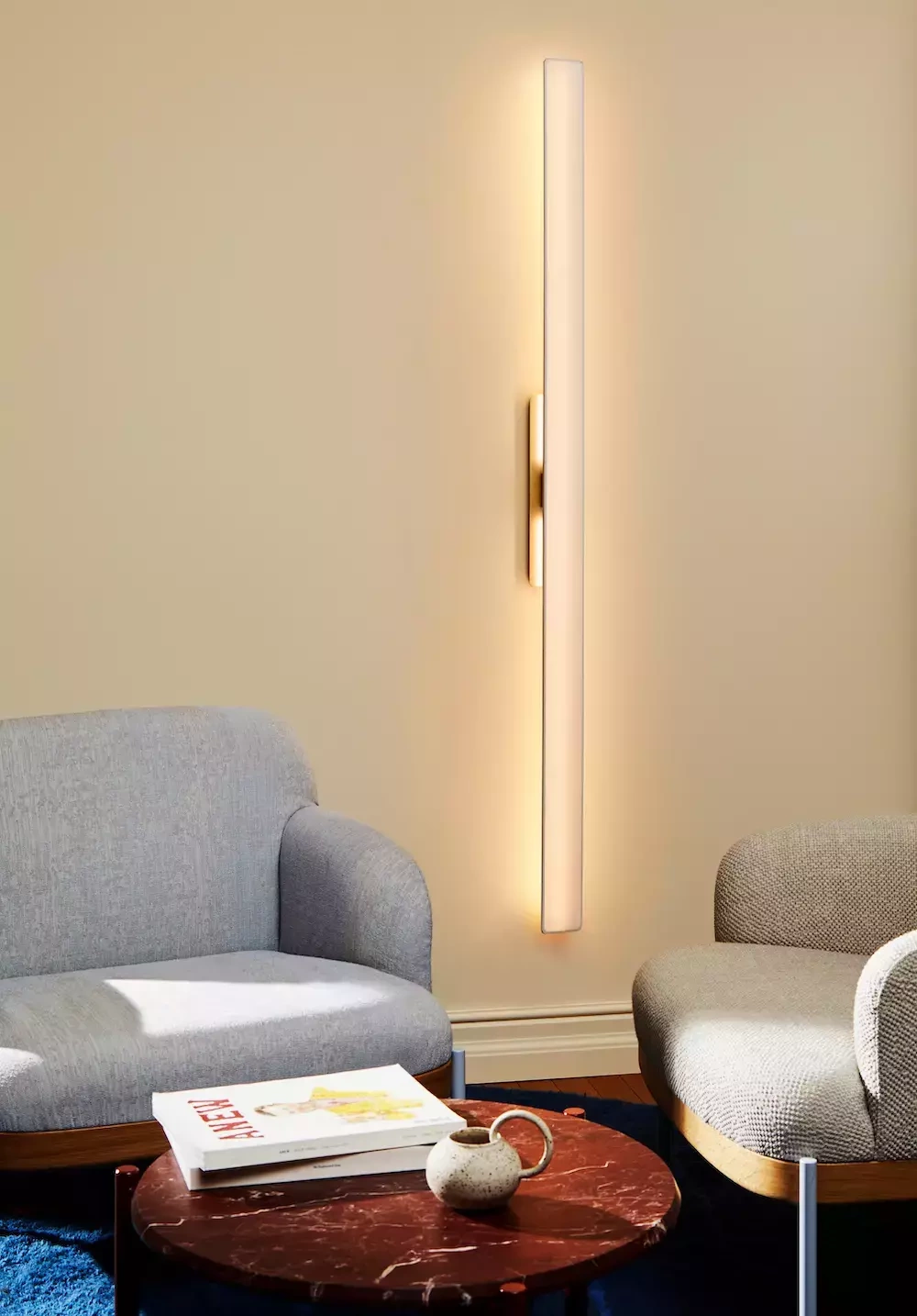 Contardi :: Lampa ścienna / kinkiet Fly Ap wys. 150 cm biała