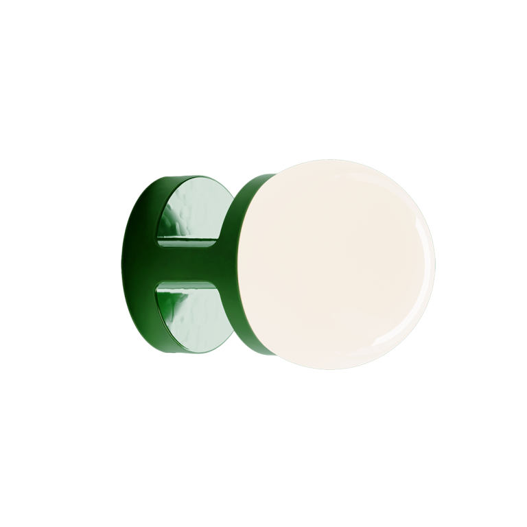 Ferroluce :: Habea wall lamp/sconce diameter 16 cm green