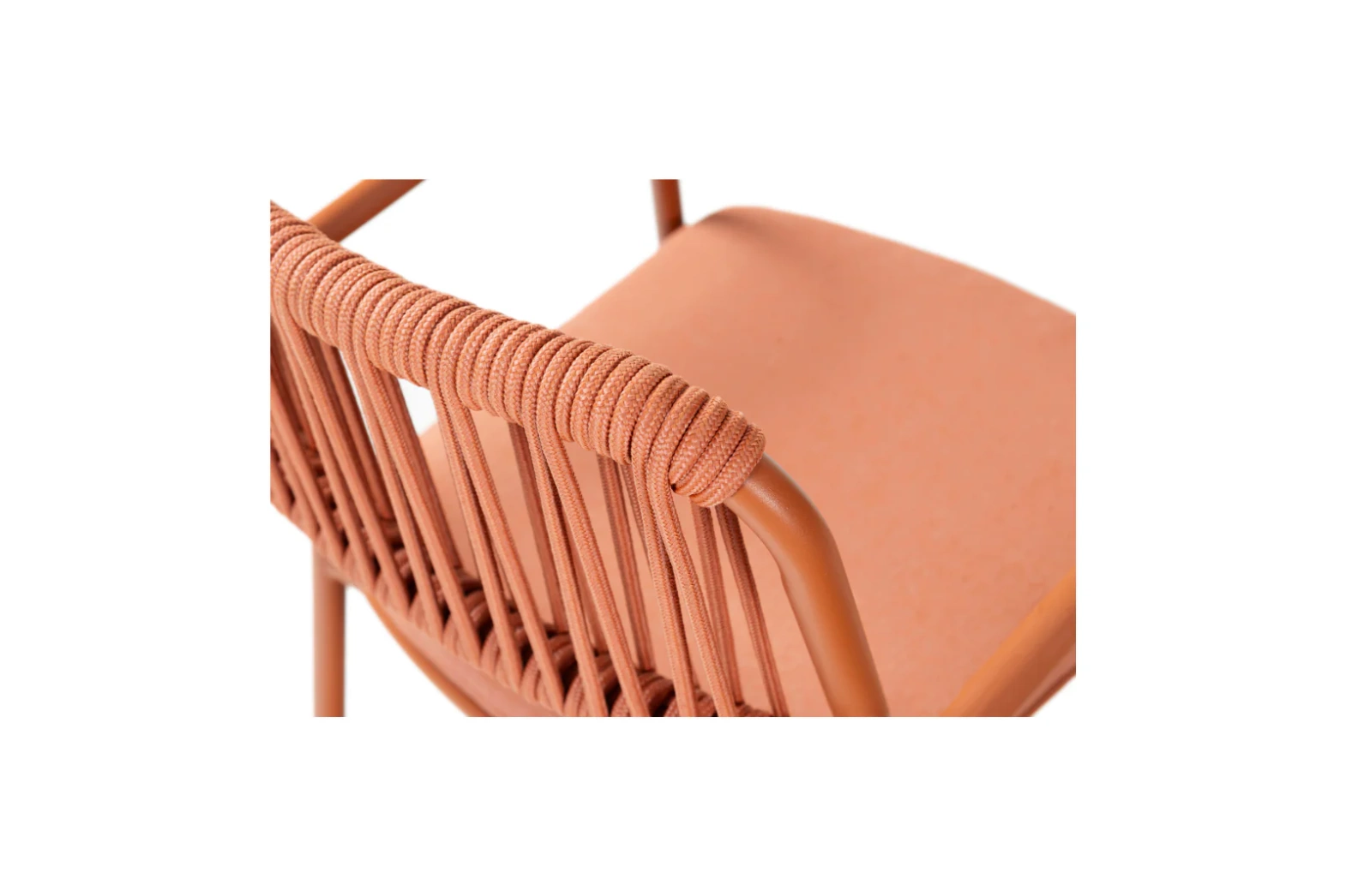 Kunesti :: Have some joy orange garden chair, width 55 cm