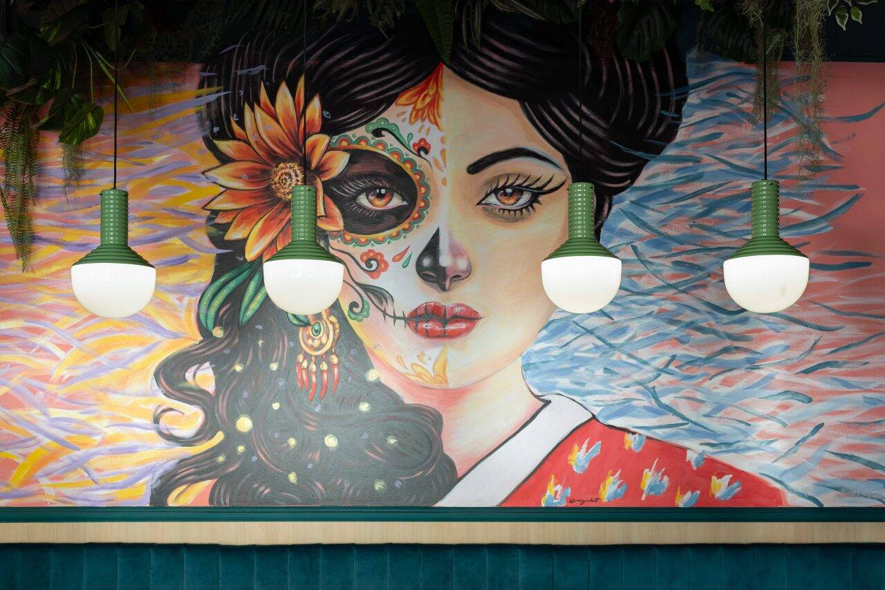 Ferroluce :: Selaron Hängelampe, Durchmesser 24 cm, grün