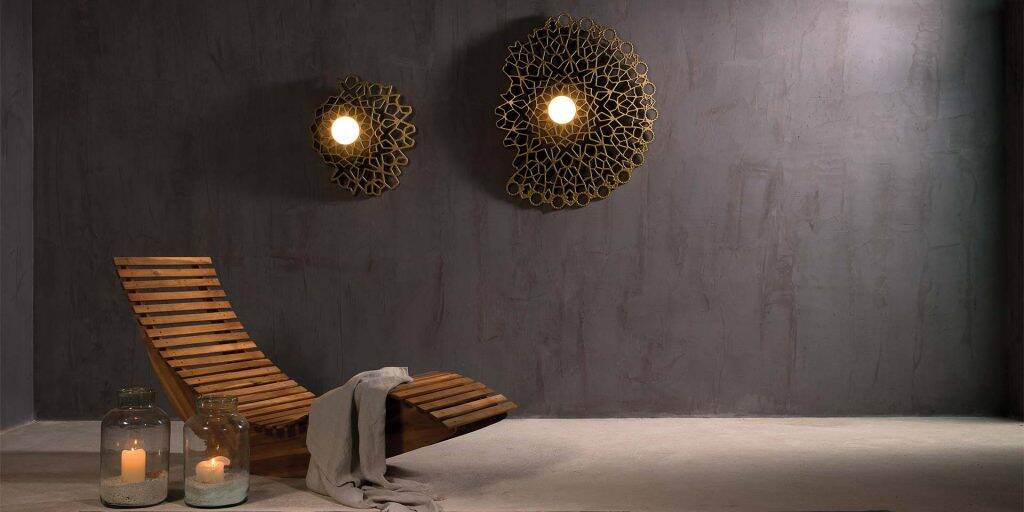 Karman :: Notredame wall lamp / sconce, width 56 cm, gold