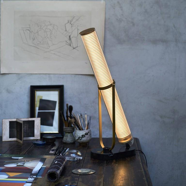 DCW:: La lampe Frechin Tischleuchte, gold, Höhe 65 cm