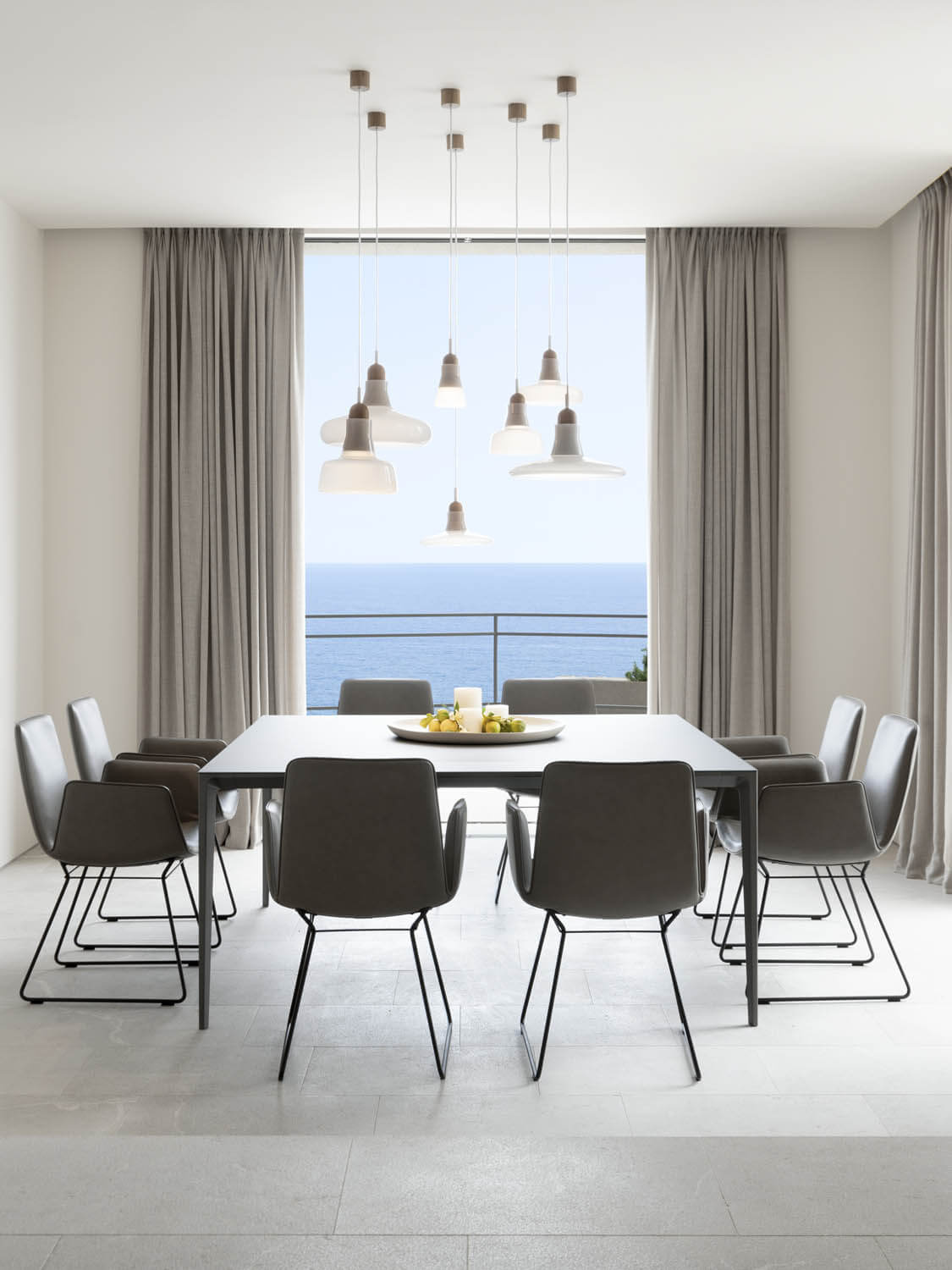 Brokis :: Pendent lamp outdoor lamp Shadows silver dia. 10,8 cm