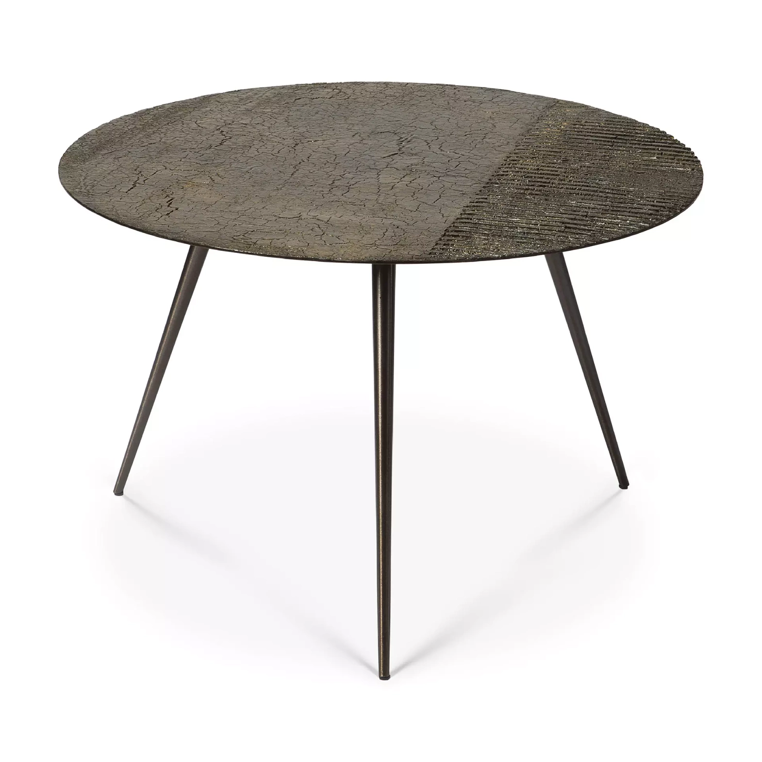 Ethnicraft :: Coffee Table Luna Lava Whiskey brown 65 cm