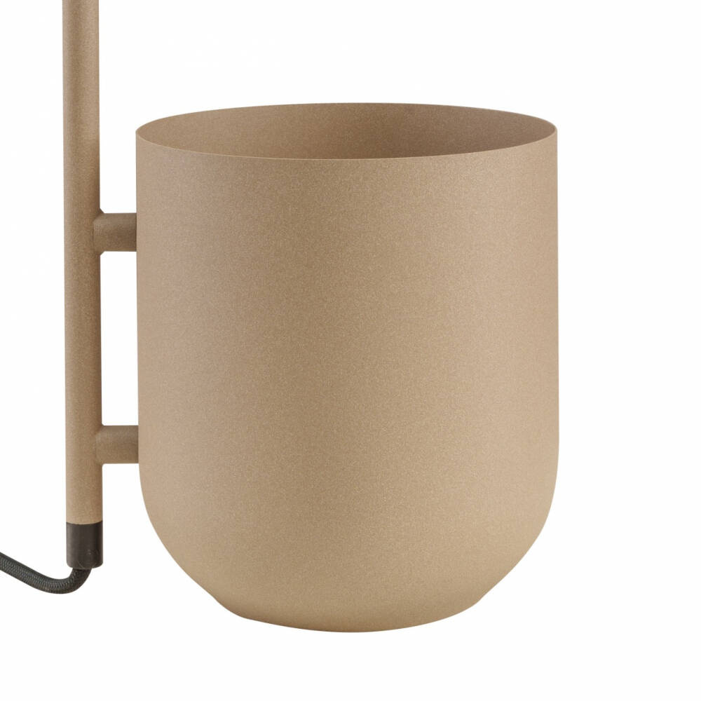 Kaspa :: Botanica Holz Tischlampe Beige