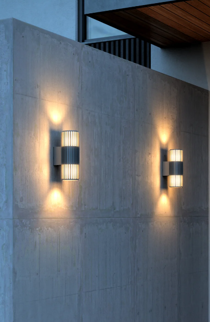 Nordlux :: Aludra Wandleuchte / Außenleuchte, Höhe 33,7, sea anthrazit