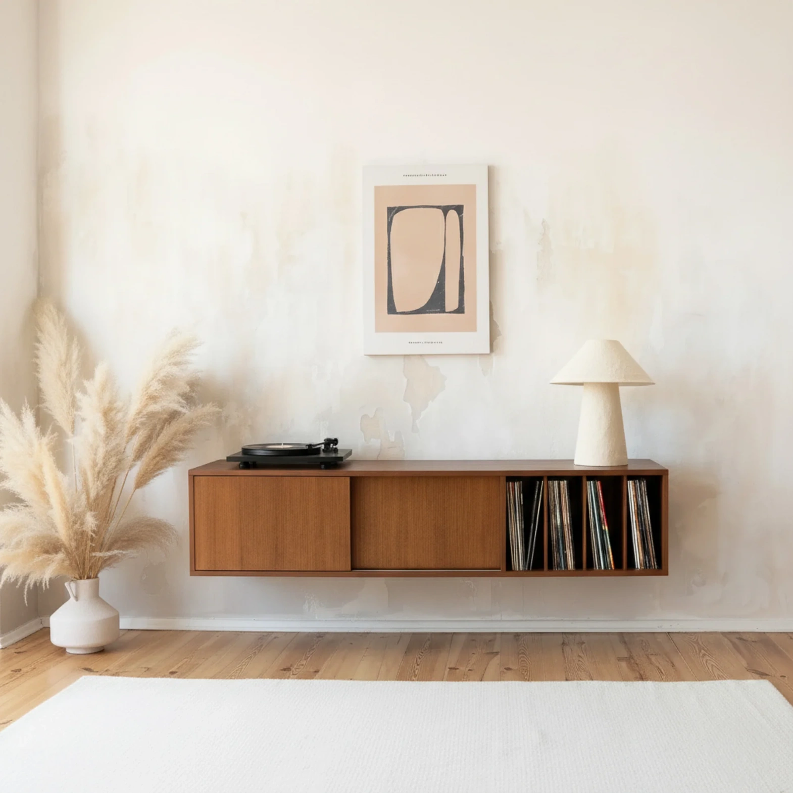 Pastform Furniture :: Komoda wisząca drewniana Lotv Vinyl Slide rozmiar i kolor do wyboru