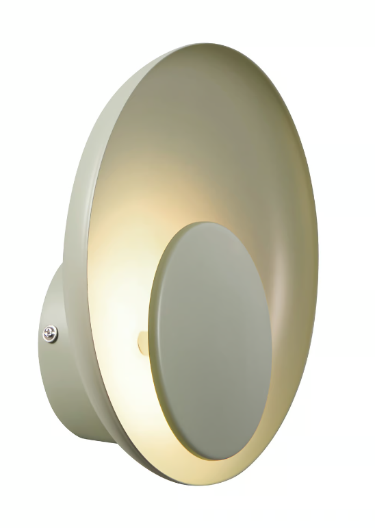 Nordlux :: Marsi wall lamp/sconce, diameter 21 cm, light green