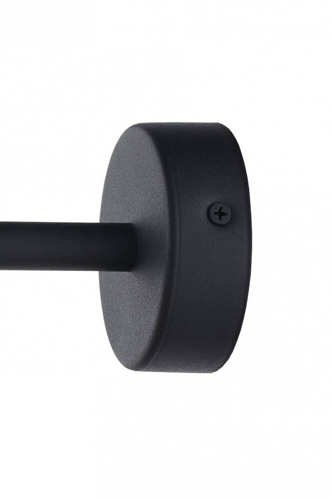 Kaspa :: Spark New black wall lamp/sconce, height 17 cm