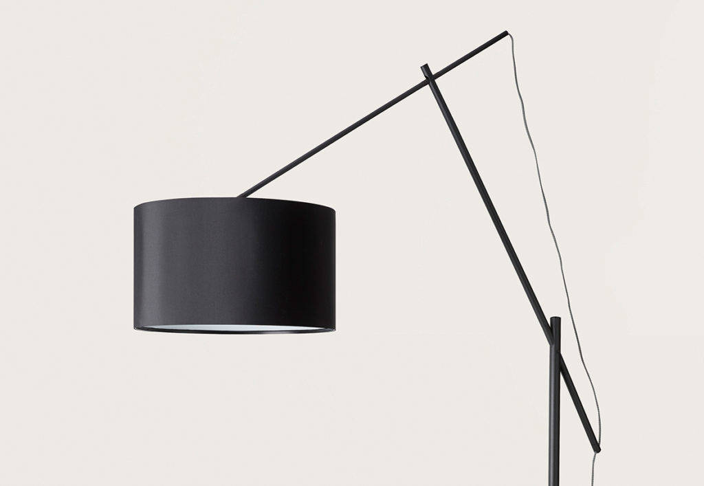 Aromas :: Floor lamp Ario black H: 210,6 cm