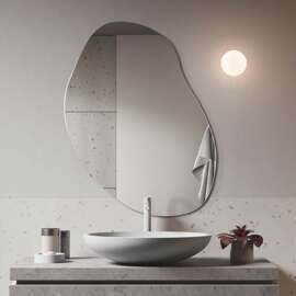 Giera Design :: Plama mirror no. 3 with an organic shape, width 60 cm