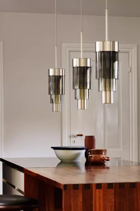 EBB & FLOW :: Lampa wisząca A-spire Golden smoke